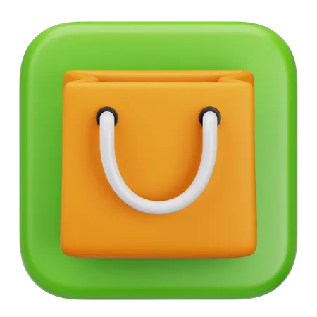 Einkaufen  3D Icon