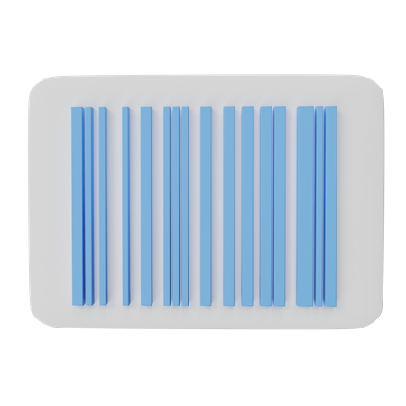 Einkaufs-Barcode  3D Illustration