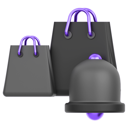 Einkaufsalarm  3D Icon