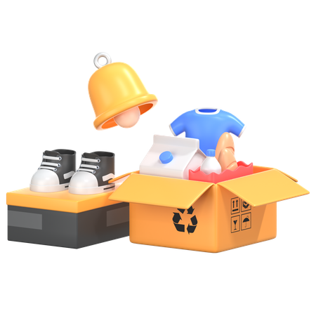 Einkaufsbenachrichtigung  3D Icon