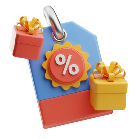 Einkaufsgeschenk  3D Icon