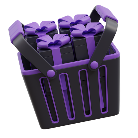 Einkaufskorb  3D Icon