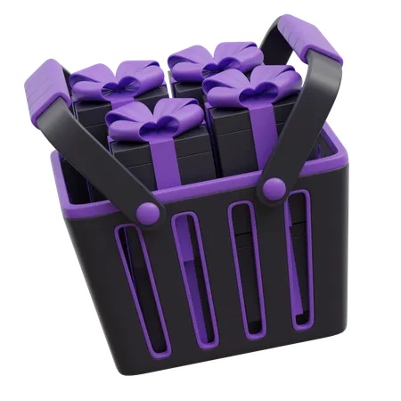 Einkaufskorb  3D Icon