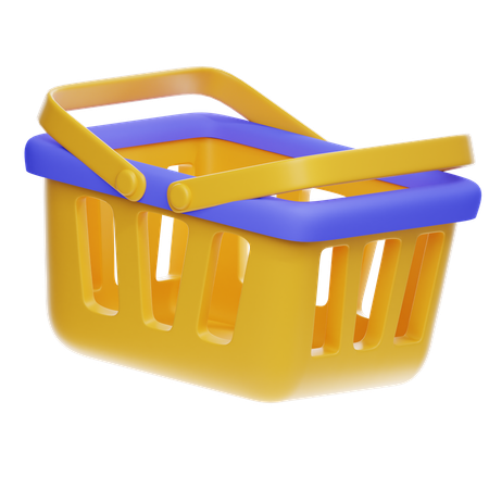Einkaufskorb  3D Icon