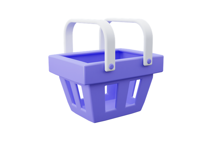 Einkaufskorb  3D Icon