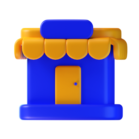 Einkaufsladen  3D Icon