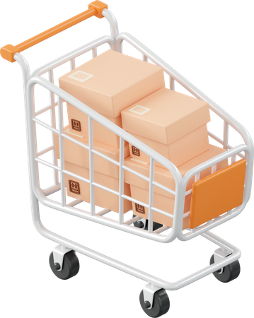 Einkaufslogistik  3D Icon