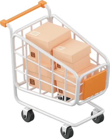 Einkaufslogistik  3D Icon