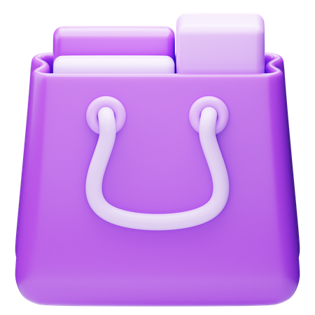 Einkaufstasche  3D Icon