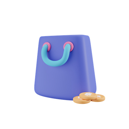 Einkaufstasche  3D Icon