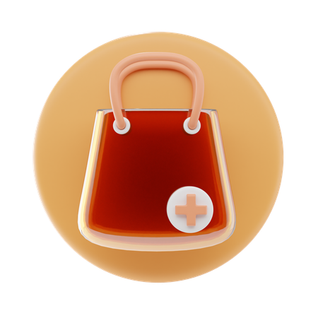 Einkaufstasche  3D Icon