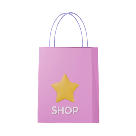 Einkaufstasche  3D Icon