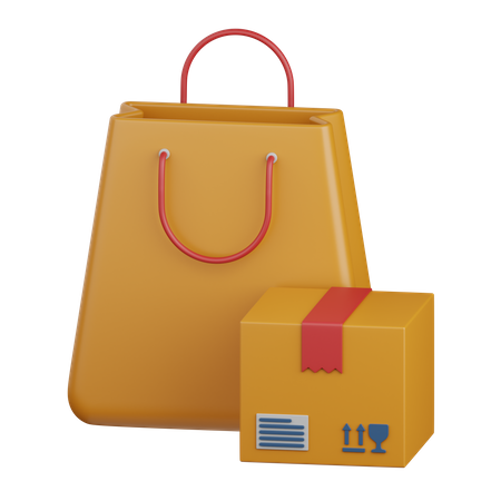 Einkaufstasche  3D Icon