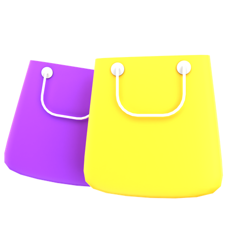 Einkaufstüten  3D Icon