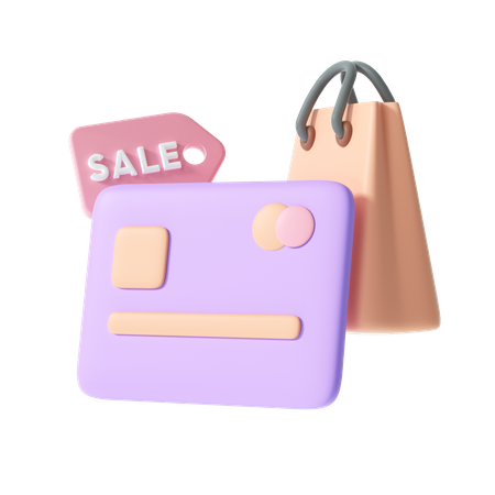 Einkaufsangebot  3D Illustration