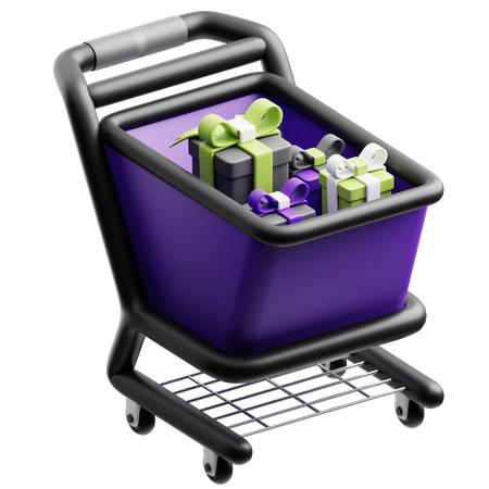 Einkaufswagen  3D Icon