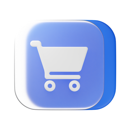 Einkaufswagen  3D Icon