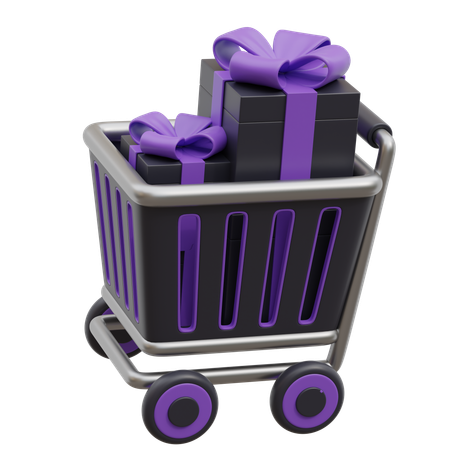 Einkaufswagen  3D Icon