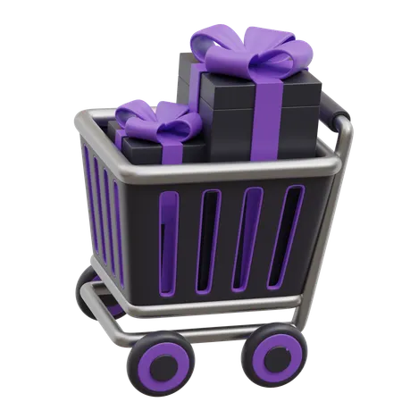 Einkaufswagen  3D Icon
