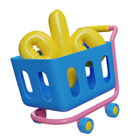 Einkaufswagen  3D Icon