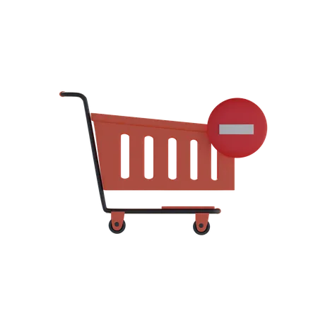 Einkaufswagen  3D Icon