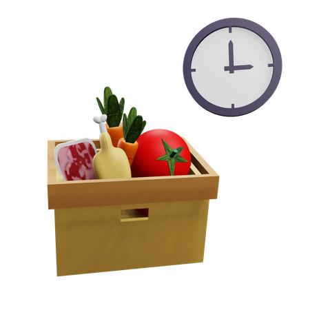 Einkaufszeit  3D Icon