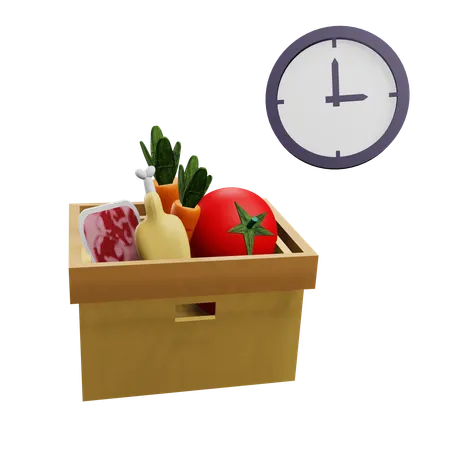 Einkaufszeit  3D Icon