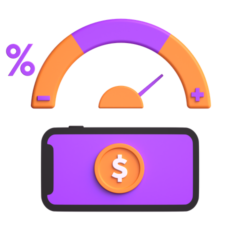 Einkommensverhältnis  3D Icon