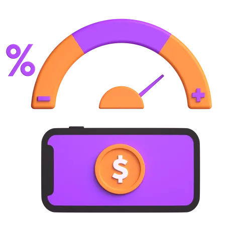 Einkommensverhältnis  3D Icon