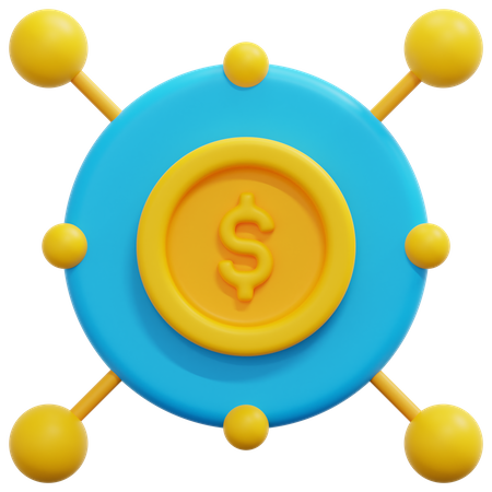 Einnahmequellen  3D Icon
