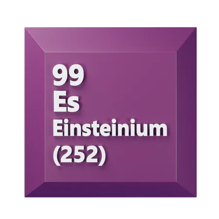 Einsteinium  3D Icon