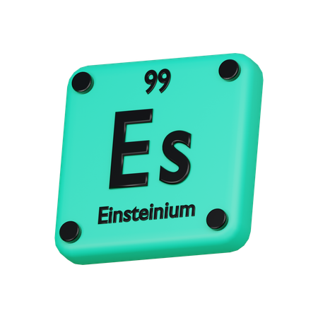 Einsteinium  3D Icon