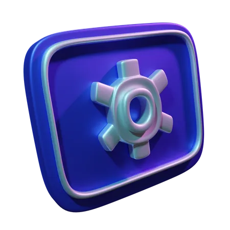 Einstellung  3D Icon