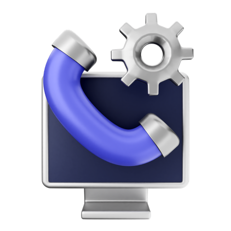 Helpdesk einrichten  3D Icon