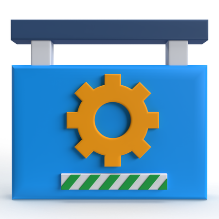 Einstellvorgang  3D Icon