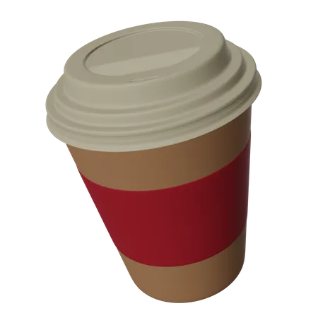 Einweg-Kaffeebecher  3D Icon