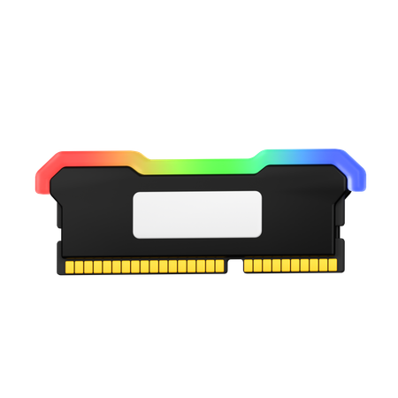 Einzelner RAM RGB  3D Icon