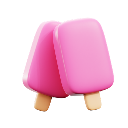 Eiscreme-Liebe  3D Icon