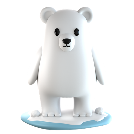 Eisbär  3D Icon