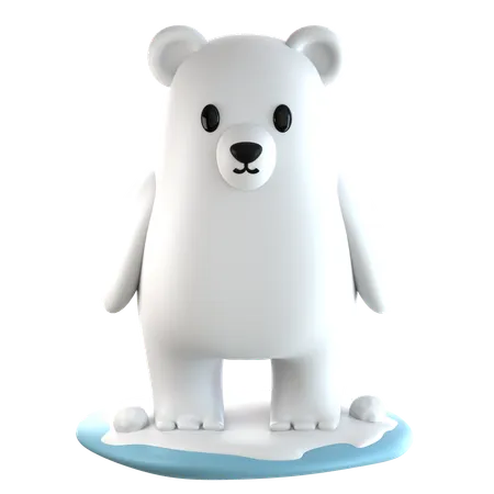 Eisbär  3D Icon