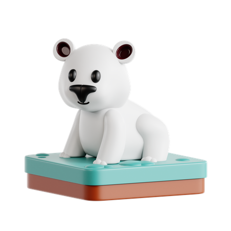 Eisbär  3D Icon