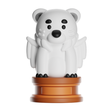 Eisbär-Totem  3D Icon