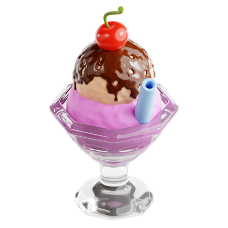 Eisbecher  3D Icon