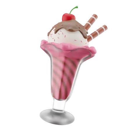 Eisbecher  3D Icon