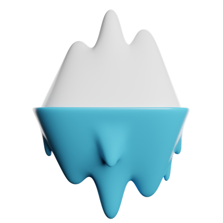 Eisberg  3D Icon