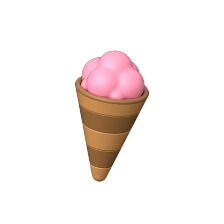 Eiscreme  3D Icon