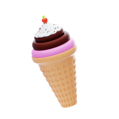 Eiscreme  3D Icon