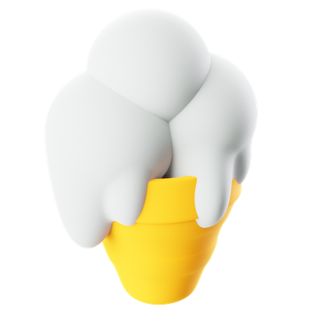 Eiscreme  3D Icon