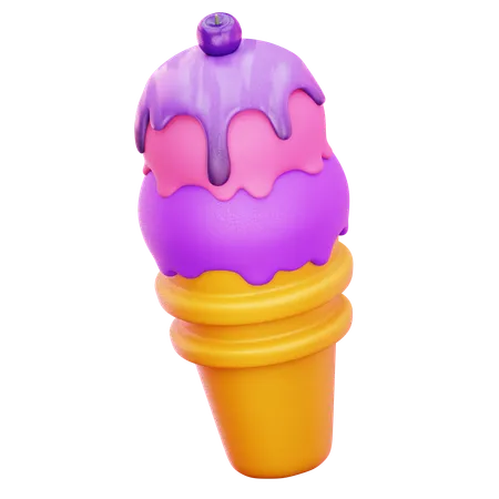 Eiscreme  3D Icon