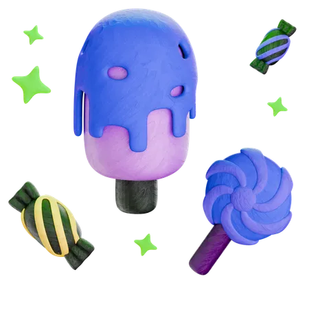 Eiscreme  3D Icon